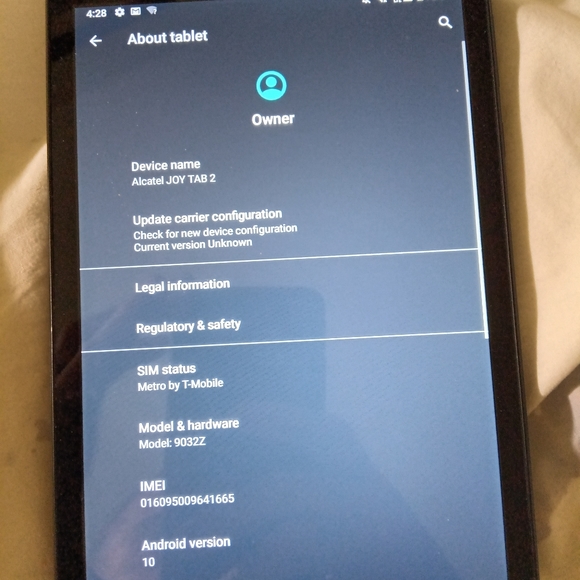 Alcatel joy tab 2 - Picture 3 of 3